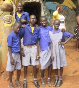 Sudanese pupils at Kitale Nature Conservancy – Version 2
